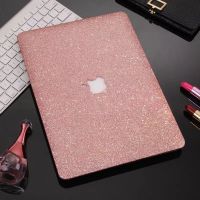 macbookpro15保护壳air13苹果笔记本电脑保护套皮质散热mac保护套 闪粉[玫瑰金]+透明底壳 Air11.