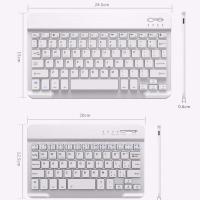 ipad充电蓝牙键盘鼠标air3苹果mini5华为M6小米4平板电脑手机键盘 黑色键盘 7.9寸/8 寸（ipad迷你推