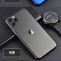 苹果11后膜全包6/6s后膜X全包iPhone6splus手机背膜12改色膜x彩膜 一张黑色后膜无赠品 苹果6/6S 4