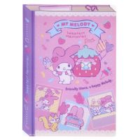 香港正版创意卡通用学生单层文件夹Melody双子星哆啦A梦资料收纳 melody A4单层L型夹