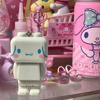 日系卡通库洛米玉桂狗雨衣可爱毛绒公仔玩偶钥匙扣摆件情侣包挂件 非雨衣玉桂狗-挂件