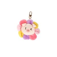 miniso名创优品小猪太阳花挂件钥匙扣毛绒挂饰女可爱书包公仔饰品 太阳花头型毛绒挂件(小猪B-BO)