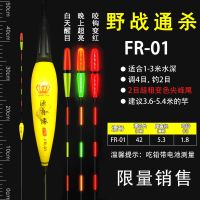 高灵敏重力感应夜光漂日夜两用夜钓漂咬钩变色鱼漂加粗醒目电子漂 FR01#二目超粗尾 吃铅1.8克 [不变色]日夜两用超粗