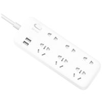 ZMI紫米插座USB插排电源插座家用多功能接线板18W MAX快充拖线板 白色