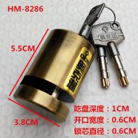 电动车碟刹锁助力车摩托车防盗锁盘刹锁奥克迈82866868386 8286型号