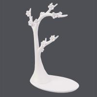 手串架创意首饰架佛珠文玩收纳架家用项链饰品架子座珠宝展示道具 梅花树 白色