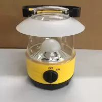 装4节5号电池兆兴露营灯白光LED家庭户外应急照明夜钓爬山手提灯 不含电池