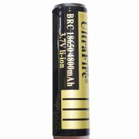 Ultrafire原装18650锂电池4800mAh大容量37v强光手电筒充电器 尖头 18650电池1个