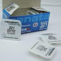 Renata瑞士321手表电池SR616SW 瑞士原装超薄石英表纽扣电子一粒 Renata原装电池321