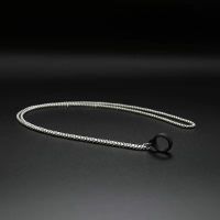 丫ooz柚子烟杆挂绳电子式烟杆通用防丢relax锐克悦克魔笛非我雪加 黑色