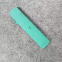 柚子yooz二代保护套硅胶壳丫ooz2一代电子器具烟杆套挂链绳yoooz1 柚子薄荷绿+挂绳
