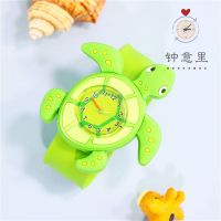 儿童小礼物玩具手表女孩男孩奥特曼手表幼儿拍拍表卡通小猪佩奇 抖音绿水鬼