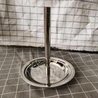 厂家直销加厚钢管鸡盘钢管鸡架跳舞鸡架烧鸡盘烤鸡架子栋企鸡架 20cm盘[无味碟]