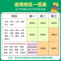 2022新版高中知识清单英语 全国通用 高一高二高三辅导教辅书 高考复习资料 英语语法词汇语法填空阅读理解短文改错知识大