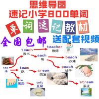 英语思维导图速记小学800单词PPT教学课件+视频课程+讲义词汇巧记