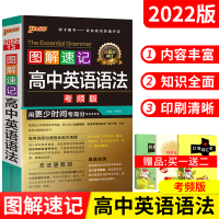 送2]2022版pass绿卡图解速记高中英语语法考频版高一二三高考真题汇编自测高考语法辅导大全语法知识考点全解读高中语法