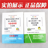 正版 新日本语能力考试 N1-N5 语法句型大全集+词汇10000大合集 日语N1N2N3N4N5语法文法句型文字词汇单