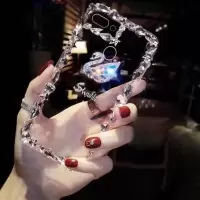 苹果x手机壳iPhone11透明防摔7plus软壳xr/xsmax硅胶6s奢华8p女6s 奢华水钻天鹅(单壳) 苹果5
