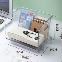 桌面整理收纳盒宿舍杂物高透收纳亚克力置物架面膜护肤化妆品盒子 今日-颜色随机