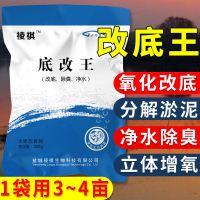 底改王水产养殖小龙虾鱼蟹塘改底增氧解毒速效分解除臭调水净水王 [改底王]1袋