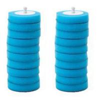 一次性马桶刷套装死角多功能厕所刷长柄可抛式替换头厕所擦洁厕刷 清洁刷头20个[不带底座刷杆]