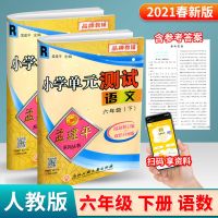 孟建平小学单元测试各地期末试卷一二三四五六年级上册下册科学书 六年级下册 期末冲刺100数学