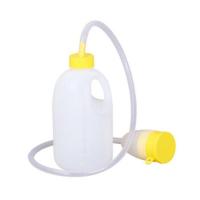 大容量带管尿壶老人接尿器壶卧床瘫痪病人男用夜壶小便壶护理用品 管子长度90厘米