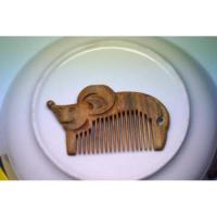 生日礼物12属相绿檀木梳子送闺蜜女友女朋友谭木 匠心防静电礼盒 绿檀 鼠 10厘米小梳子