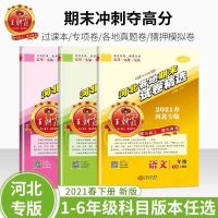 2021王朝霞各地期末试卷精选语数英1-6年级下册河北专版版本任选 一年级 语文人教版