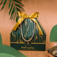 MISSXIU 端午节粽子包装盒个性手提礼盒嘉兴粽子空盒子礼盒批发 端午盒子+黄色丝带