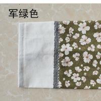 颈椎糖果枕枕套单人圆柱枕套圆枕套水洗棉保健枕套护颈枕套可填充[8月11日发完] 军绿 小号枕套+内胆(没有填充物)