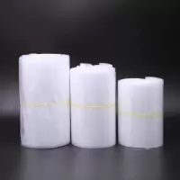 加厚牛羊肉卷成型专用冻肉袋一次性长条袋圆柱形冻羊肉卷模具批发 袋子/20个 12*50cm双面10丝