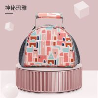 [宝妈必备]时尚背奶包母乳上班外出保温储奶袋多功能单肩双肩 神秘玛雅