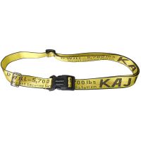 狗狗跑步牵引绳解放双手腰带遛狗绳防爆冲狗链子大型中型犬胸背带 黄黑色 单独腰带(男女老少通用)