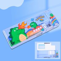 文具盒男女孩子小学生铅笔盒幼儿园可爱创意笔盒儿童铅笔盒 标准版-男款-喷火龙