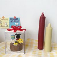 韩国ins创意米奇小熊生日蛋糕乐高积木拼插益智玩具可爱生日礼物 米奇蛋糕积木