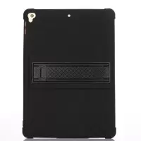 2019款ipad保护套17/18款平板套苹果air1套ipad6壳9.7英寸10.2寸 支架硅胶套黑色 ipad10.