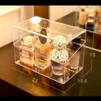 香水收纳盒防尘面膜收纳 香水收纳盒
