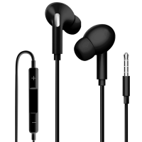 吃鸡耳机听声辩位入耳式K歌重低音电竞游戏带麦主播手机电脑通用 i25黑色[单麦克风][3.5圆口] 手机专用版