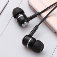 适用oppo耳机入耳式R11R11SR9sA59A5r17r15a11a9线控k歌通用耳塞 黑色 一副耳机+赠品