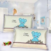 儿童冰丝枕芯套30x50夏天藤席草席枕头套35X55夏季凉席40x60枕套 考拉 内尺寸26x46cm单个枕套