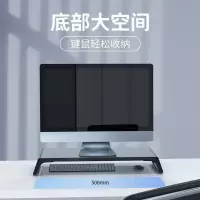 Orico/奥睿科电脑支架笔记本支架电脑增高置物架笔记本电脑增高架 黑木纹