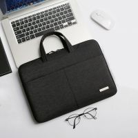 【超高品质】笔记本手提电脑包男女14寸苹果13华为联想15.6寸小新 黑色时尚款 11寸