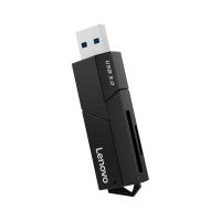 Lenovo/联想高速读卡器sd卡TF多功能usb3.0二合一高速转换器电脑 二合一读卡器(支持TF/SD卡)