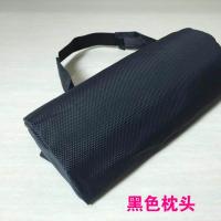 享宝躺椅配件 折叠椅枕头午睡椅头枕午休椅海绵枕 靠背椅特斯林枕 黑色枕头 002