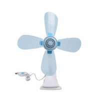 小型家用摇头扇办公室学生宿舍穿床头加挂台式小风扇静音迷你书桌 [新款一档夹扇]夹挂台三用 1.3米插座线