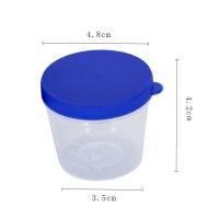 一次性尿杯/便杯旋盖验尿杯带盖化验杯塑料接尿杯大便杯尿检 验尿杯20个