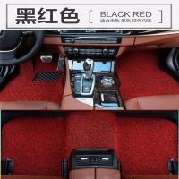 江淮瑞风S3/S5/S2和悦RS瑞风S7和悦三厢专用汽车丝圈脚垫 黑红 正驾驶单片