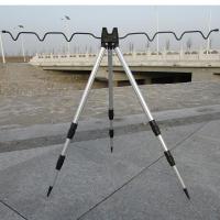 钓鱼竿支架7杆三角支架铝合金伸缩矶钓支架渔具钓鱼用品三腿支架 两节铝合金支架