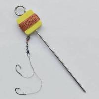 甲鱼钩套装专用钓甲鱼神器全套线组王八钩老鳖钩黄鳝钩鲶鱼钓鱼钩 小号双钩(钓黄刺鱼专用) 6米主线(5副送1)送秘制药水